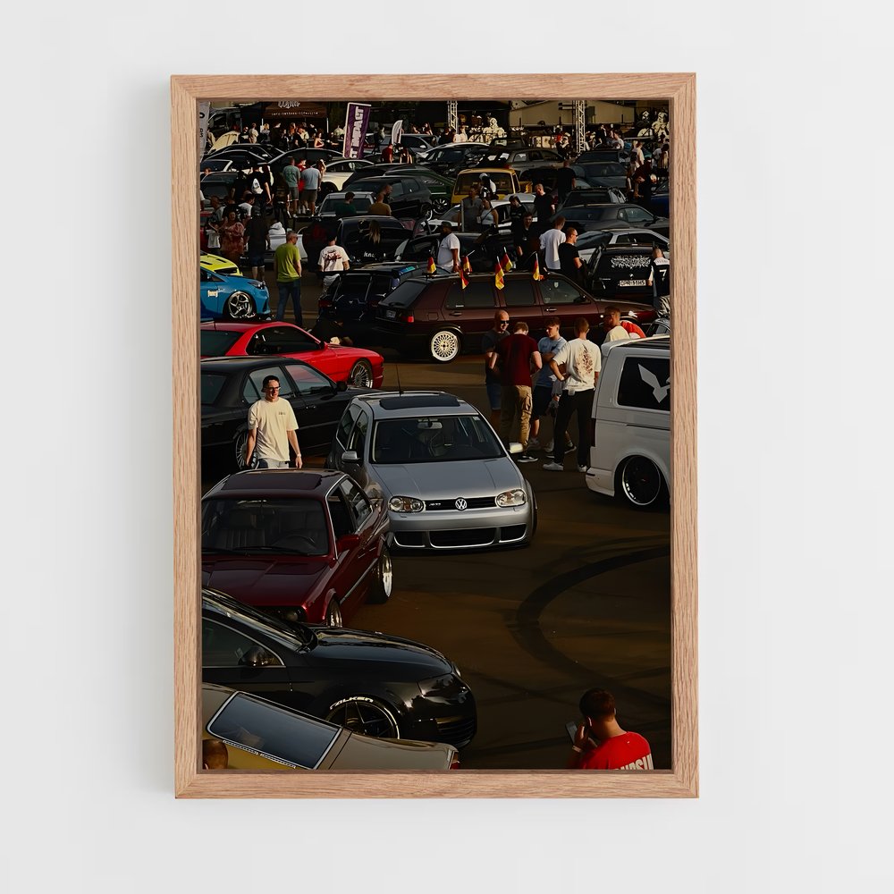 Poster Rassemblement R32 – affiche Volkswagen (vue 4)